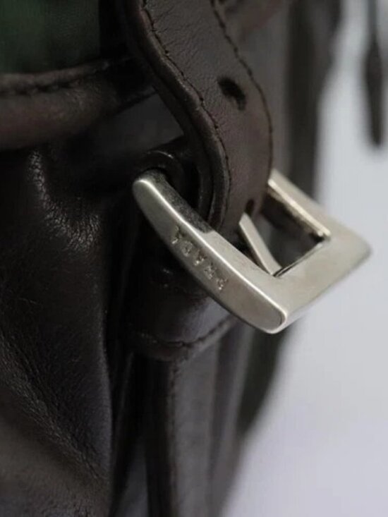 PRADA Backpack Nylon Khaki Auth bs23722 main image 12